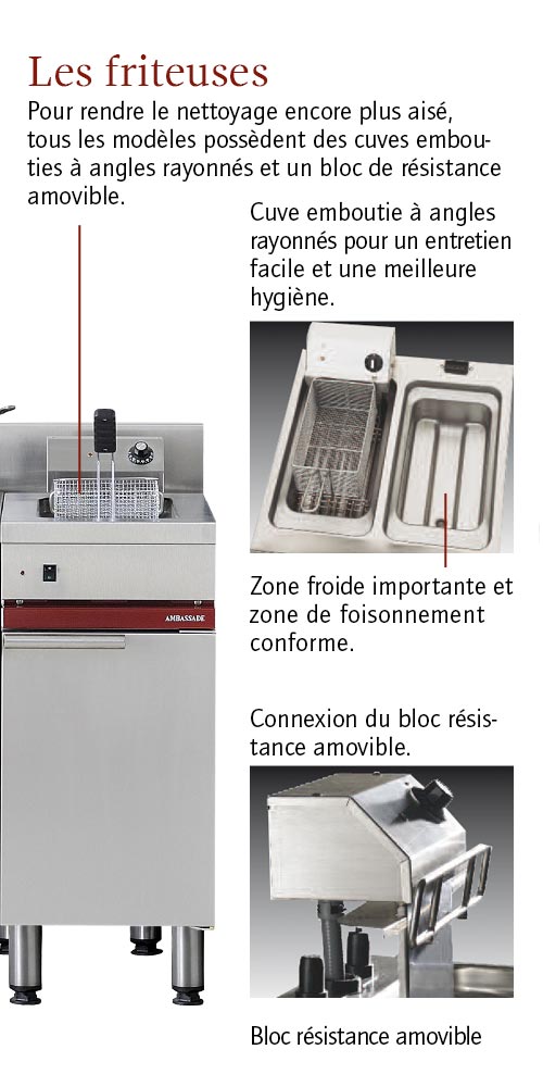 Friteuse électrique Ambassade de Bourgogne